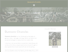 Tablet Screenshot of dumnonni.com